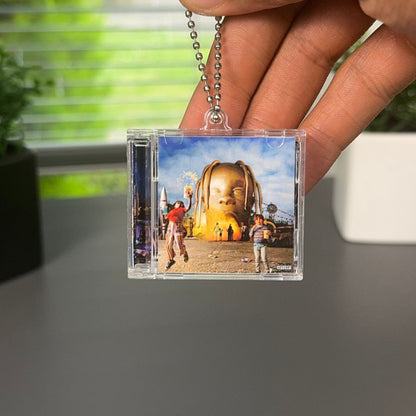 CD Album Keychain