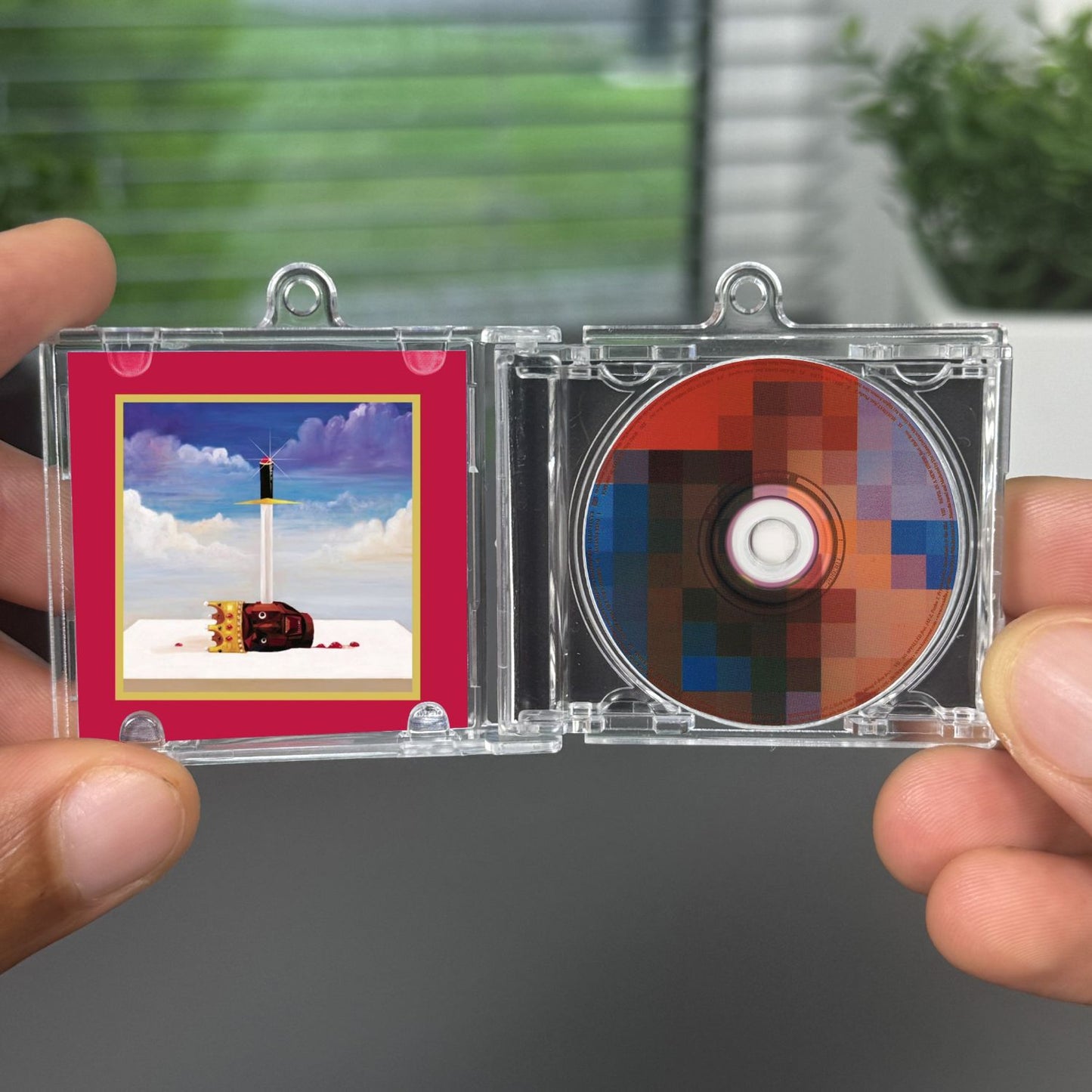 CD Album Keychain