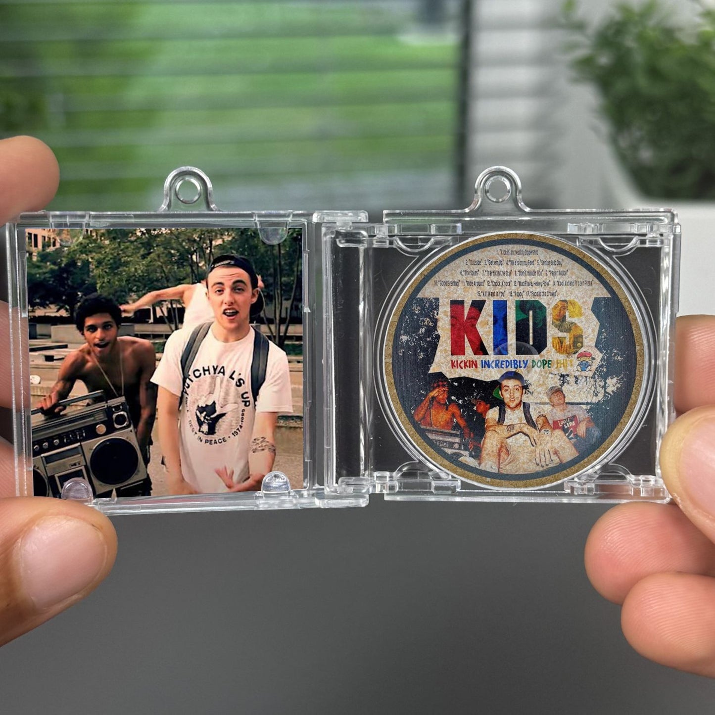 CD Album Keychain