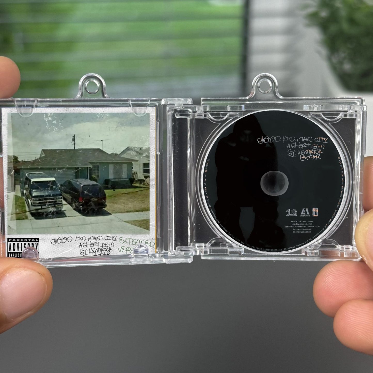 CD Album Keychain