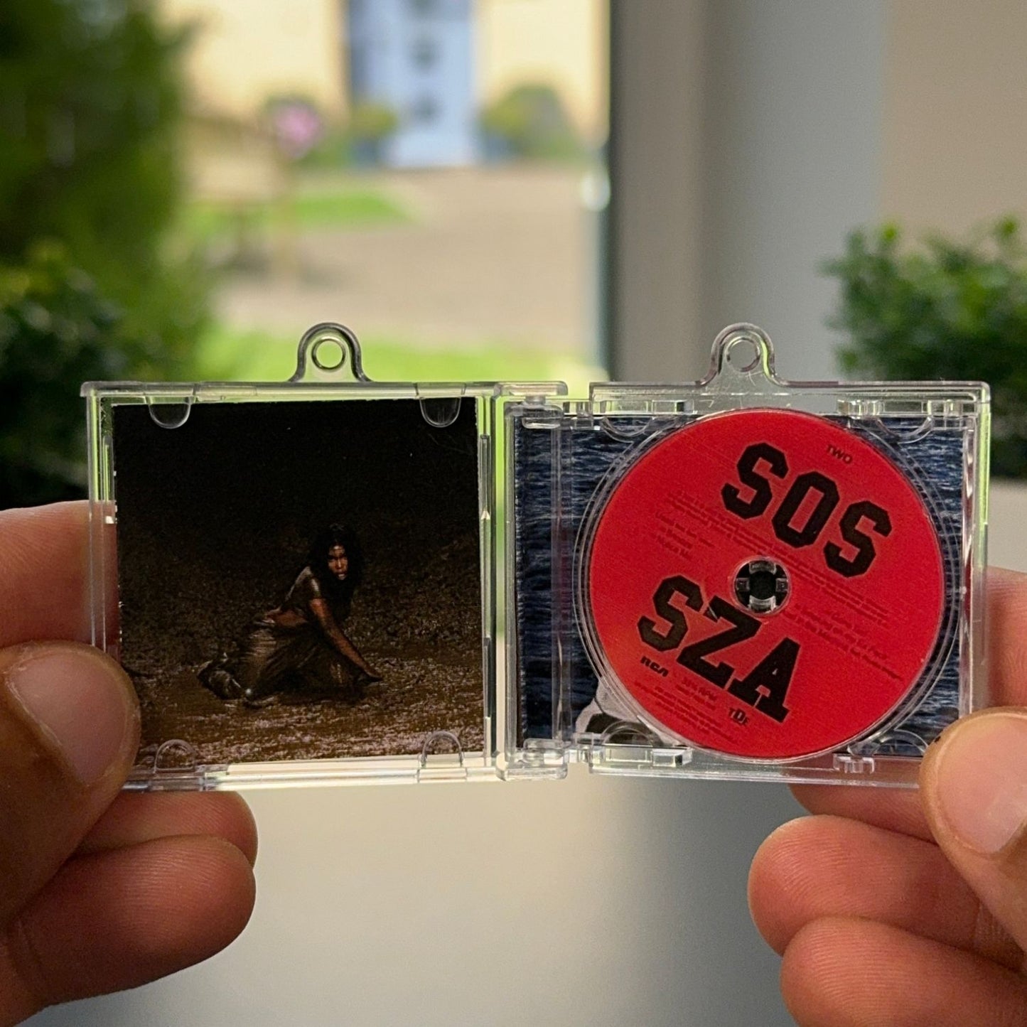 CD Album Keychain